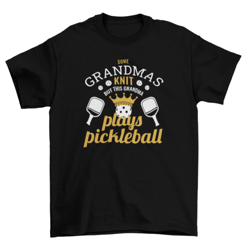 Pickleball grandma t-shirt